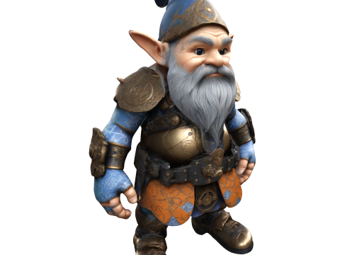 Dwarven Warriors Ultimate Collection Fantasy Character Models 3D 프린트 모델