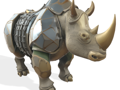 Fantastic Menagerie Mythical Animal Figurine Collection 3D Принт Модель