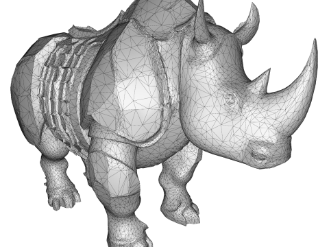 Fantastic Menagerie Mythical Animal Figurine Collection 3D Принт Модель