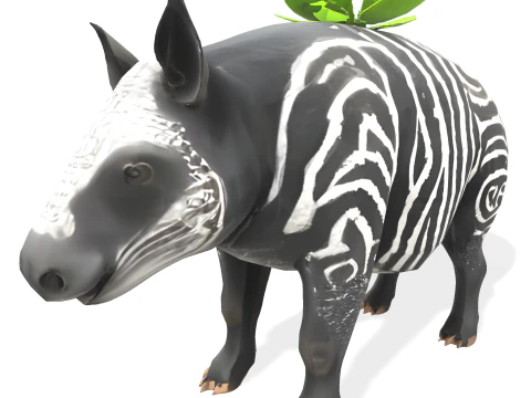 Fantastic Menagerie Mythical Animal Figurine Collection 3D Print Model