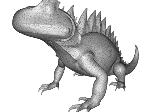 Fantastic Menagerie Mythical Animal Figurine Collection 3D Принт Модель