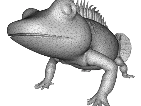Fantastic Menagerie Mythical Animal Figurine Collection 3D Print Model