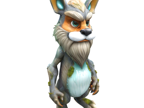 AI Forest Goblin Guardians Collection 3D-printmodel