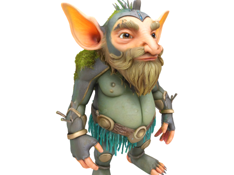 AI Forest Goblin Guardians Collection 3D-printmodel