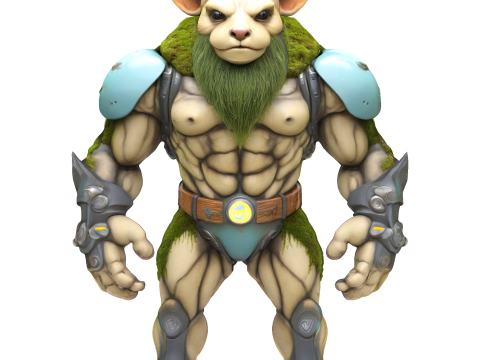 AI Forest Goblin Guardians Collection 3D-printmodel