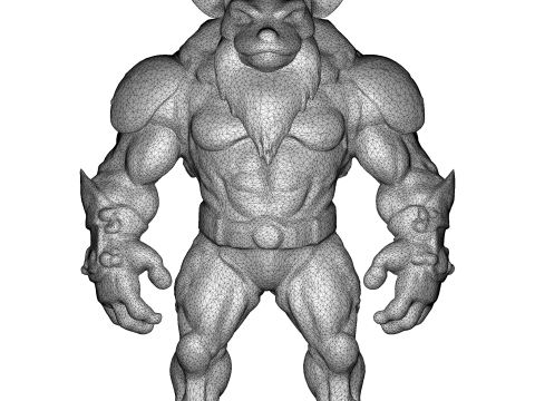 AI Forest Goblin Guardians Collection 3D-printmodel