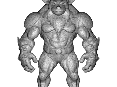 AI Forest Goblin Guardians Collection 3D Print Model
