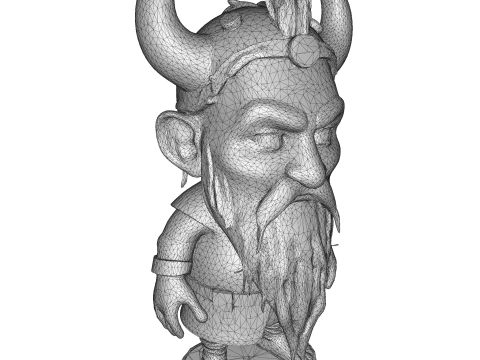 Dwarven Guardians Collection Epic Fantasy Dwarf Characters 3D-Druckmodell
