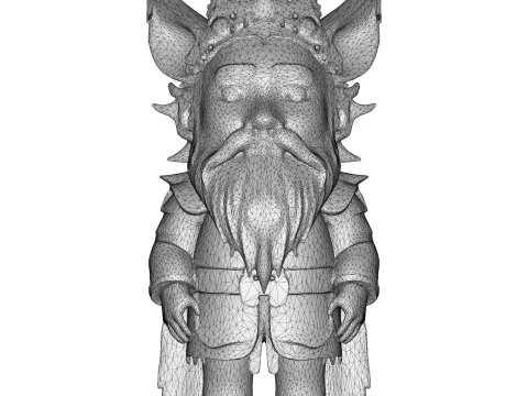 Dwarven Guardians Collection Epic Fantasy Dwarf Characters 3D-Druckmodell