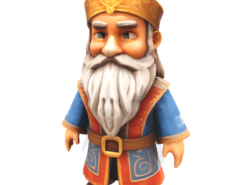 Dwarven Guardians Collection Epic Fantasy Dwarf Characters 3D-Druckmodell