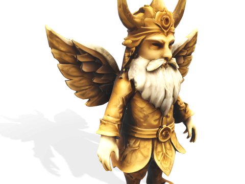 Dwarven Guardians Collection Epic Fantasy Dwarf Characters 3D-Druckmodell