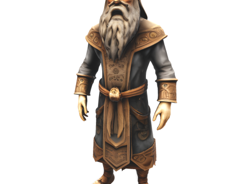 Dwarven Guardians Collection Epic Fantasy Dwarf Characters 3D-Druckmodell