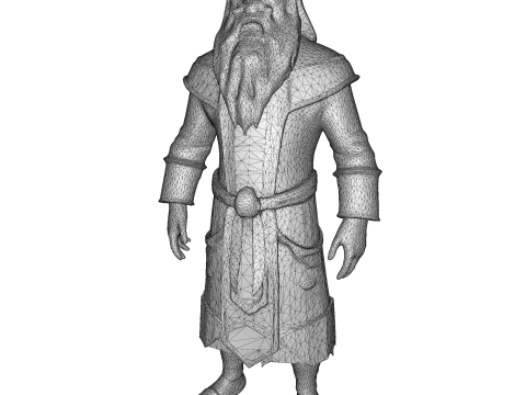 Dwarven Guardians Collection Epic Fantasy Dwarf Characters 3D-Druckmodell