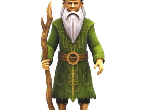 Dwarven Guardians Collection Epic Fantasy Dwarf Characters 3D-Druckmodell