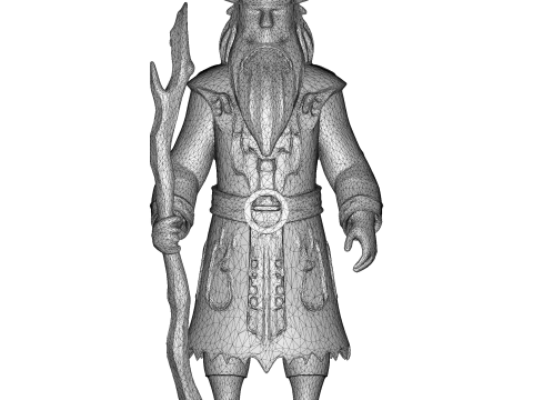 Dwarven Guardians Collection Epic Fantasy Dwarf Characters 3D-Druckmodell