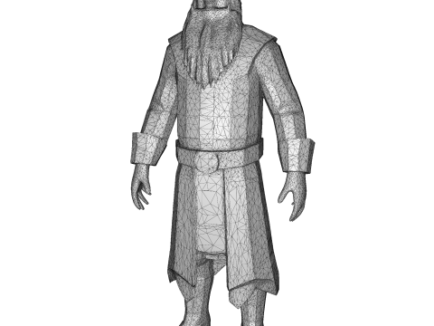 Dwarven Guardians Collection Epic Fantasy Dwarf Characters 3D-Druckmodell