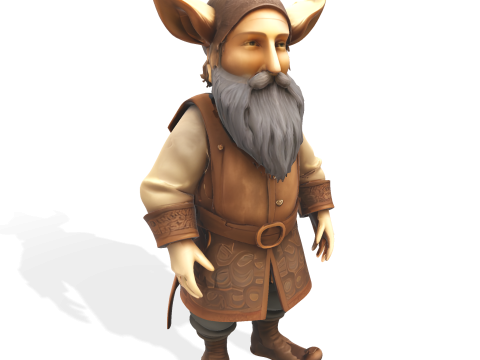 Dwarven Guardians Collection Epic Fantasy Dwarf Characters 3D-Druckmodell