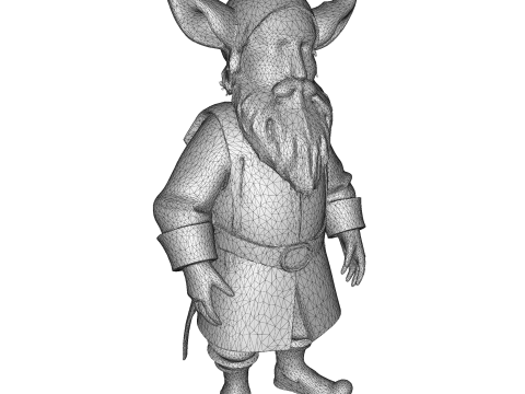 Dwarven Guardians Collection Epic Fantasy Dwarf Characters 3D-Druckmodell