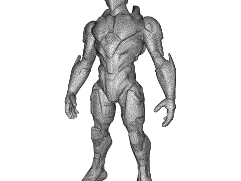 Eclipse Armory Celestial Guardian Armor Collection 3D Print Model
