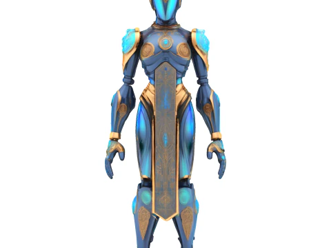 Eclipse Armory Celestial Guardian Armor Collection 3D Print Model