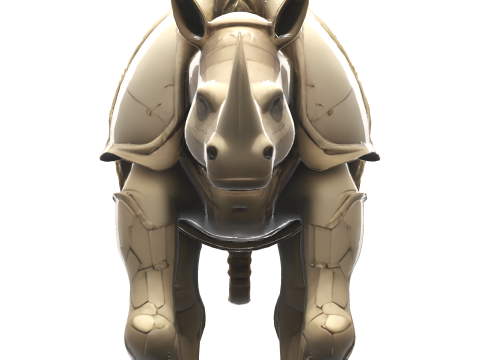 Armored Rhino Sentinel Model do druku 3D