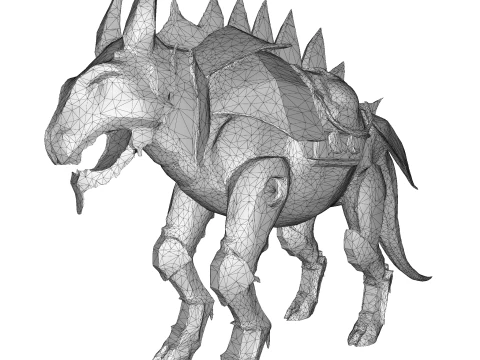 Armored Rhino Sentinel 3D Print Model