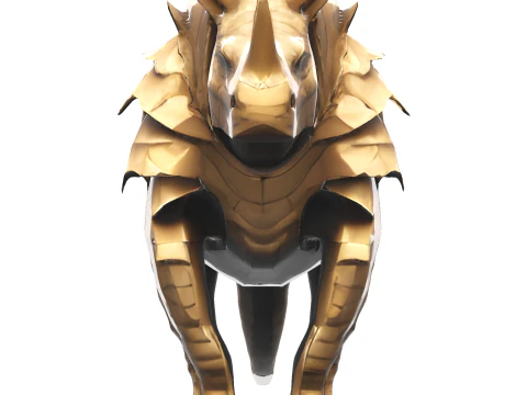 Armored Rhino Sentinel 3D Print Model