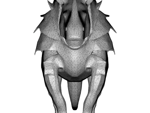Armored Rhino Sentinel 3D Print Model