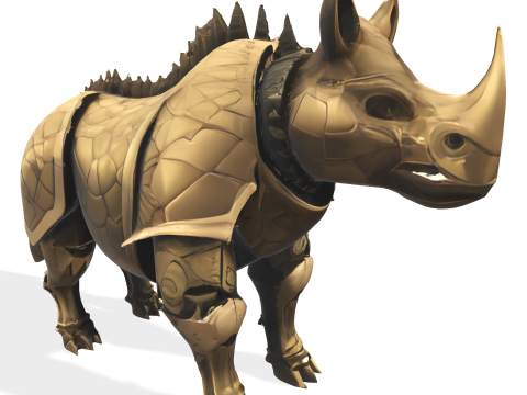 Armored Rhino Sentinel Model do druku 3D
