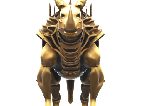 Armored Rhino Sentinel 3D Print Model
