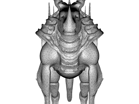 Armored Rhino Sentinel Model do druku 3D