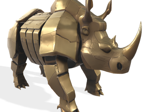 Armored Rhino Sentinel Model do druku 3D