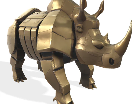 Armored Rhino Sentinel 3D Print Model