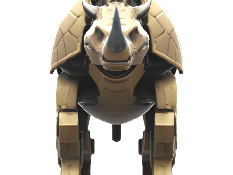Armored Rhino Sentinel Model do druku 3D