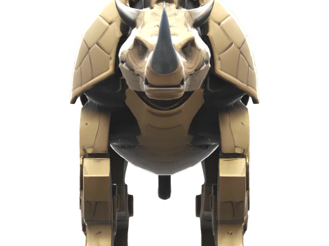 Armored Rhino Sentinel 3D Print Model