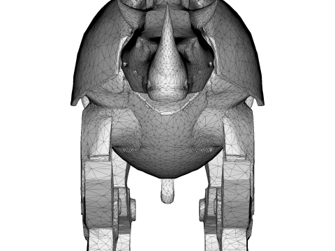 Armored Rhino Sentinel 3D Print Model