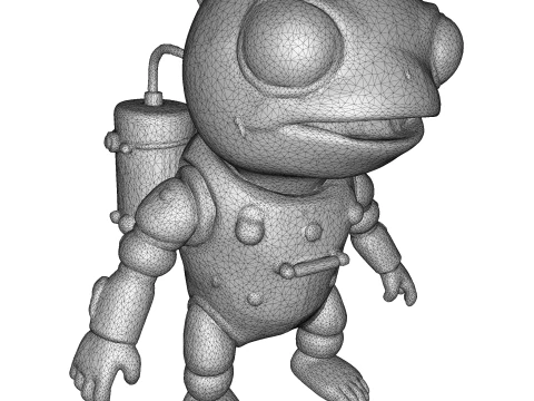 Aquatic Warriors Sea Guardians Collection 3D Print Model