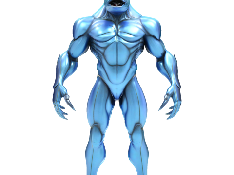 Aquatic Warriors Sea Guardians Collection Modello di stampa 3D