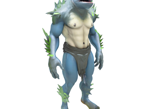 Aquatic Warriors Sea Guardians Collection Modello di stampa 3D