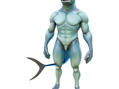 Aquatic Warriors Sea Guardians Collection 3D Print Model