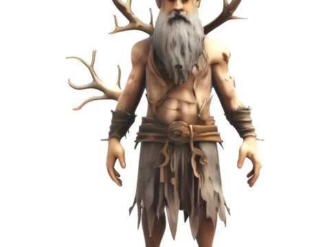 Elden Sages Fantasy Wisdom Embodied 3D Print Model
