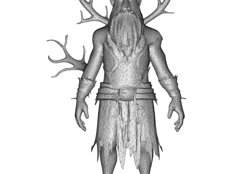 Elden Sages Fantasy Wisdom Embodied Modelo de Impressão 3D