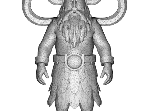 Elden Sages Fantasy Wisdom Embodied 3D Print Model
