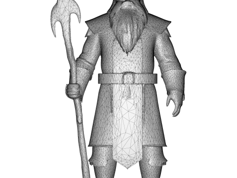 Elden Sages Fantasy Wisdom Embodied Modelo de Impressão 3D