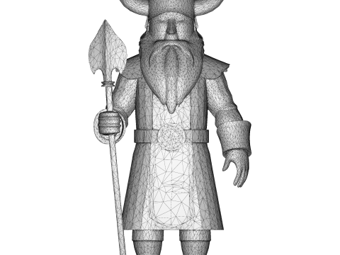 Elden Sages Fantasy Wisdom Embodied Modelo de Impressão 3D