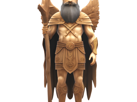 Elden Sages Fantasy Wisdom Embodied Modelo de Impressão 3D