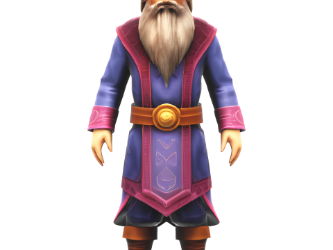 Elden Sages Fantasy Wisdom Embodied Modelo de Impressão 3D