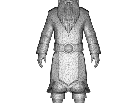 Elden Sages Fantasy Wisdom Embodied Modelo de Impressão 3D