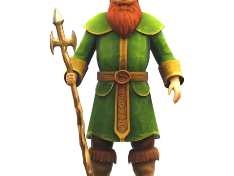 Elden Sages Fantasy Wisdom Embodied 3D Print Model