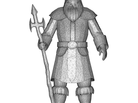 Elden Sages Fantasy Wisdom Embodied Modelo de Impressão 3D